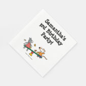 Maisy en Dotty Seesaw op de speelplaats Servet (Hoek)