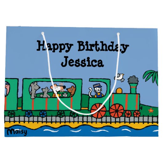 Maisy en Friends Birthday Groot Cadeauzakje (Achterkant)