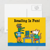 Maisy en Friends Geniet van de bibliotheek Briefkaart (Voorkant / Achterkant)