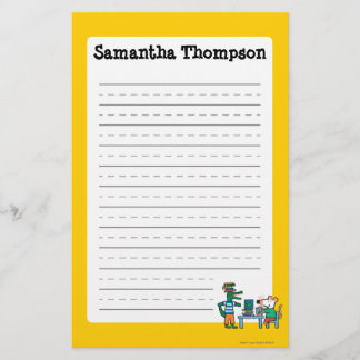 Maisy en Friends Geniet van de bibliotheek Briefpapier