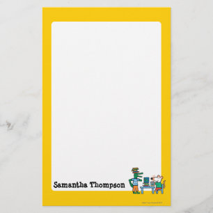 Maisy en Friends Geniet van de bibliotheek Briefpapier