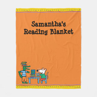 Maisy en Friends Geniet van de bibliotheek Fleece Deken