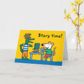 Maisy en Friends Geniet van de bibliotheek Kaart (Gele Bloem)