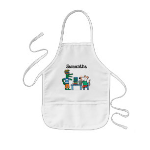 Maisy en Friends Geniet van de bibliotheek Kinder Schort