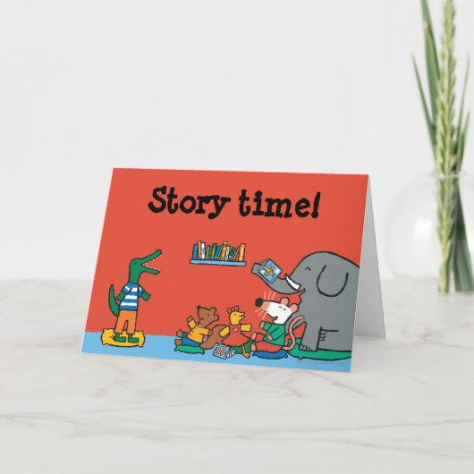 Maisy en Friends Laugh op Verhaal Tijd Kaart (Voorkant)