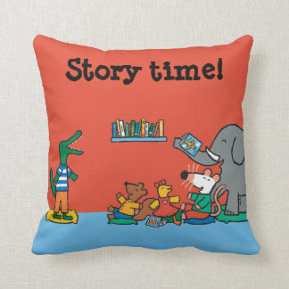 Maisy en Friends Laugh op Verhaal Tijd Kussen