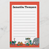 Maisy en Friends lezen samen Briefpapier (Voorkant)