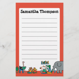 Maisy en Friends lezen samen Briefpapier