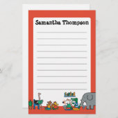 Maisy en Friends lezen samen Briefpapier (Voorkant / Achterkant)