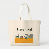 Maisy en Friends lezen samen Grote Tote Bag (Voorkant)