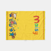 Maisy en Friends Play in Band Fleece Deken (Voorkant (Horizontaal))