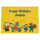 Maisy en Friends Play in Band Groot Cadeauzakje (Voorkant)