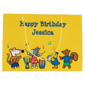 Maisy en Friends Play in Band Groot Cadeauzakje (Achterkant)