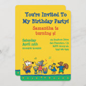 Maisy en Friends Play in Band Kaart (Voorkant / Achterkant)