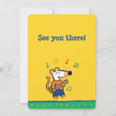 Maisy en Friends Play in Band Kaart (Achterkant)