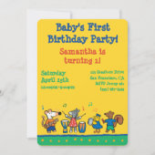 Maisy en Friends Play in Band Kaart (Voorkant)