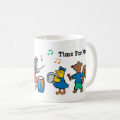 Maisy en Friends Play in Band Koffiemok (Voorkant rechts)