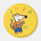 Maisy en Friends Play in Band Magneet (Voorkant)