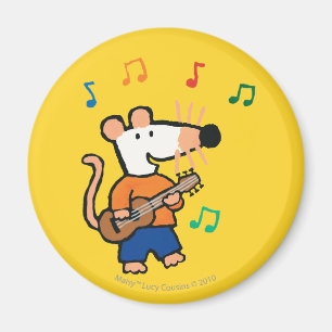 Maisy en Friends Play in Band Magneet