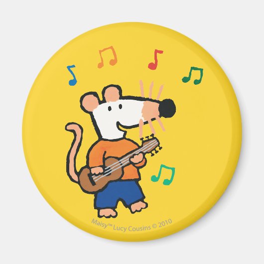 Maisy en Friends Play in Band Magneet (Voorkant)