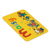 Maisy en Friends Play in Band Magneet (Rechterzijde)