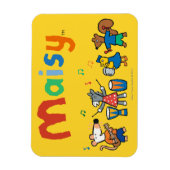 Maisy en Friends Play in Band Magneet (Verticaal)