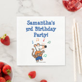 Maisy en Friends Play in Band Servetten (Insitu)