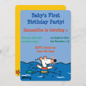 Maisy Goes zwemmen op zaterdag Kaart (Voorkant / Achterkant)