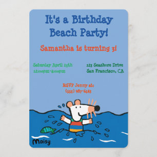 Maisy Goes zwemmen op zaterdag Kaart