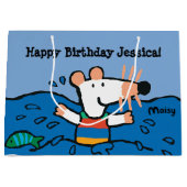 Maisy Goes zwemmen op zaterdag Large Cadeautasje (Voorkant)