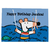 Maisy Goes zwemmen op zaterdag Large Cadeautasje (Achterkant)