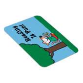 Maisy leest haar bibliotheekboek buiten magneet (Rechterzijde)