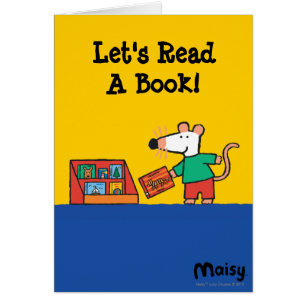 Maisy met bibliotheekboeken