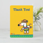 Maisy met schelpdieren op zaterdag kaart (Staand voorkant)