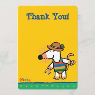 Maisy met schelpdieren op zaterdag kaart