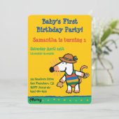 Maisy met schelpdieren op zaterdag kaart (Staand voorkant)