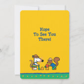 Maisy met schelpdieren op zaterdag kaart (Achterkant)