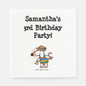 Maisy met Shells Verjaardag Servetten (Voorkant)