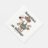 Maisy met Shells Verjaardag Servetten (Hoek)