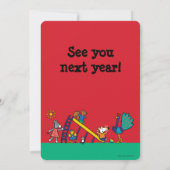 Maisy op de speelplaats met vrienden bedankkaart (Achterkant)