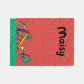 Maisy op de speelplaats met vrienden fleece deken (Voorkant (Horizontaal))