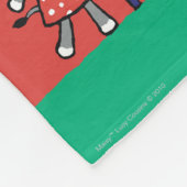 Maisy op de speelplaats met vrienden fleece deken (Hoek)