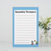 Maisy op Preschool met vrienden op de speelplaats Briefpapier (Staand voorkant)