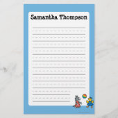 Maisy op Preschool met vrienden op de speelplaats Briefpapier (Voorkant)