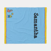 Maisy op Preschool met vrienden op de speelplaats Fleece Deken (Voorkant (Horizontaal))