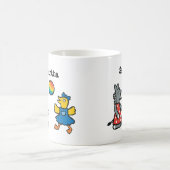 Maisy op Preschool met vrienden op de speelplaats Koffiemok (Center)