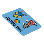 Maisy op Preschool met vrienden op de speelplaats Magneet (Rechterzijde)