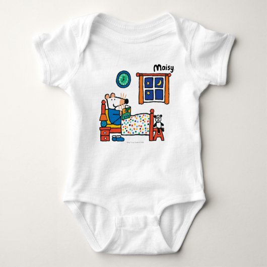 Maisy Ready voor Bed Blue Pajamas Romper (Voorkant)