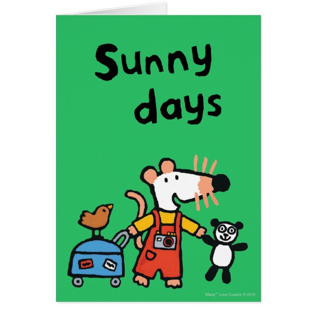 Maisy Ready voor Vakantie met bagage (Voorkant)