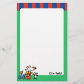 Maisy Ready voor Vakantie met bagage Briefpapier (Voorkant)